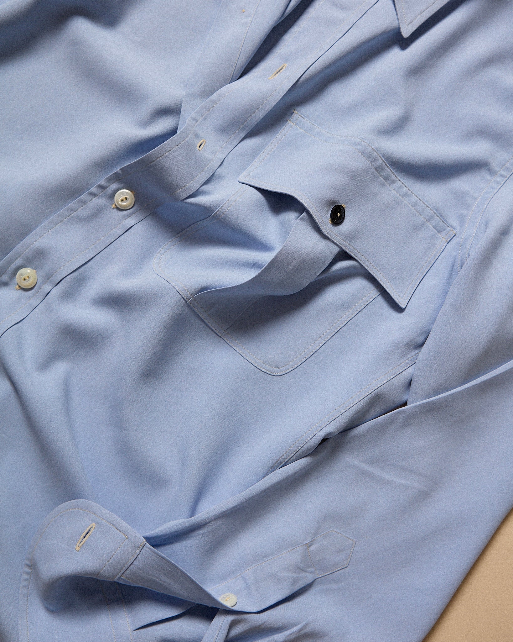 NU-00002-F4 - 1 Pocket Officer's Shirt - Image 3