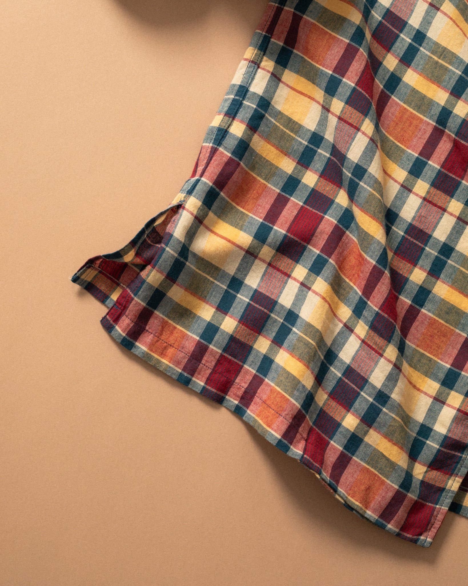 NU-00066-MD1 - Madras Throwdown Shirt - Image 5