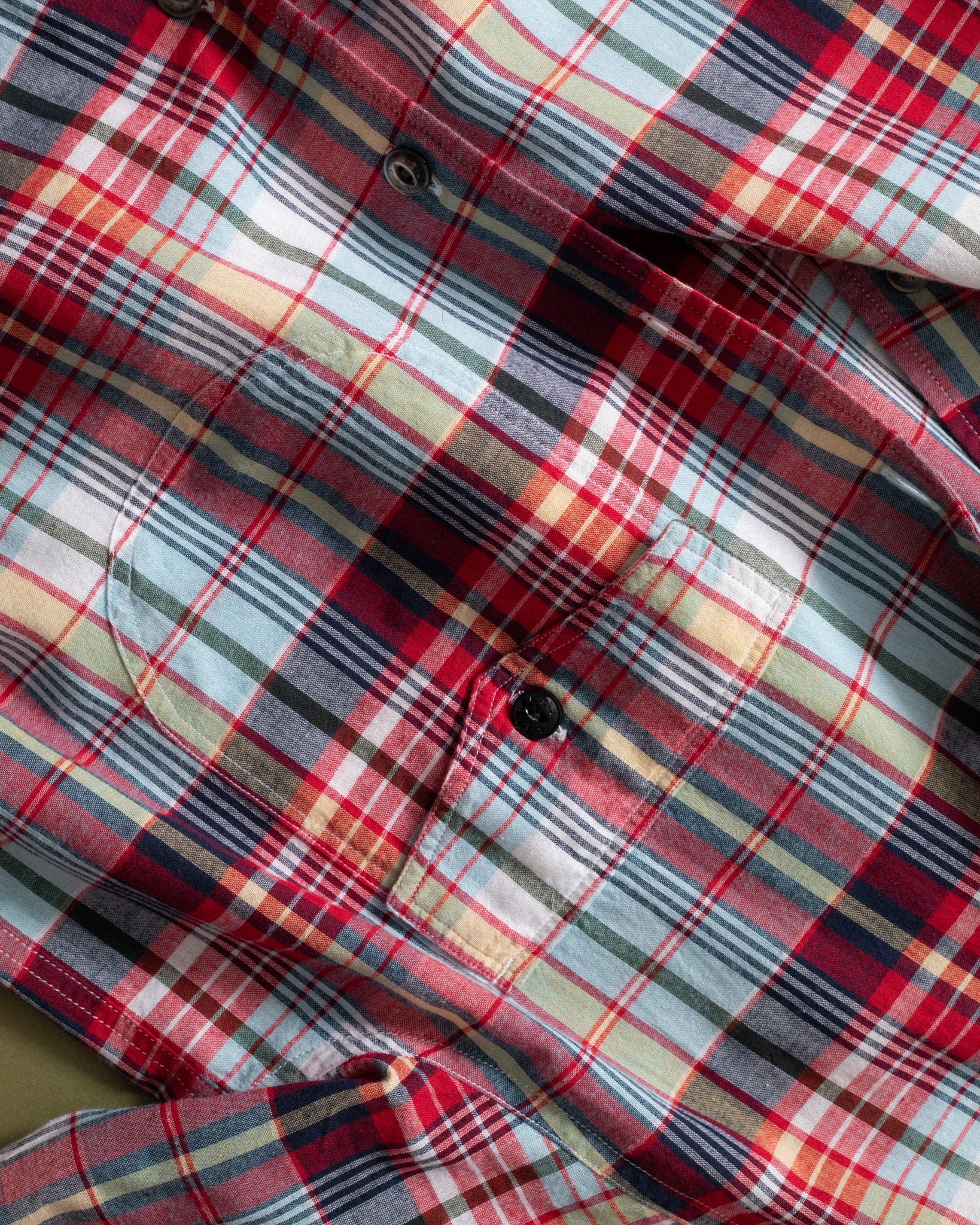 NU-00066-MD3 - Madras Throwdown Shirt - Image 3