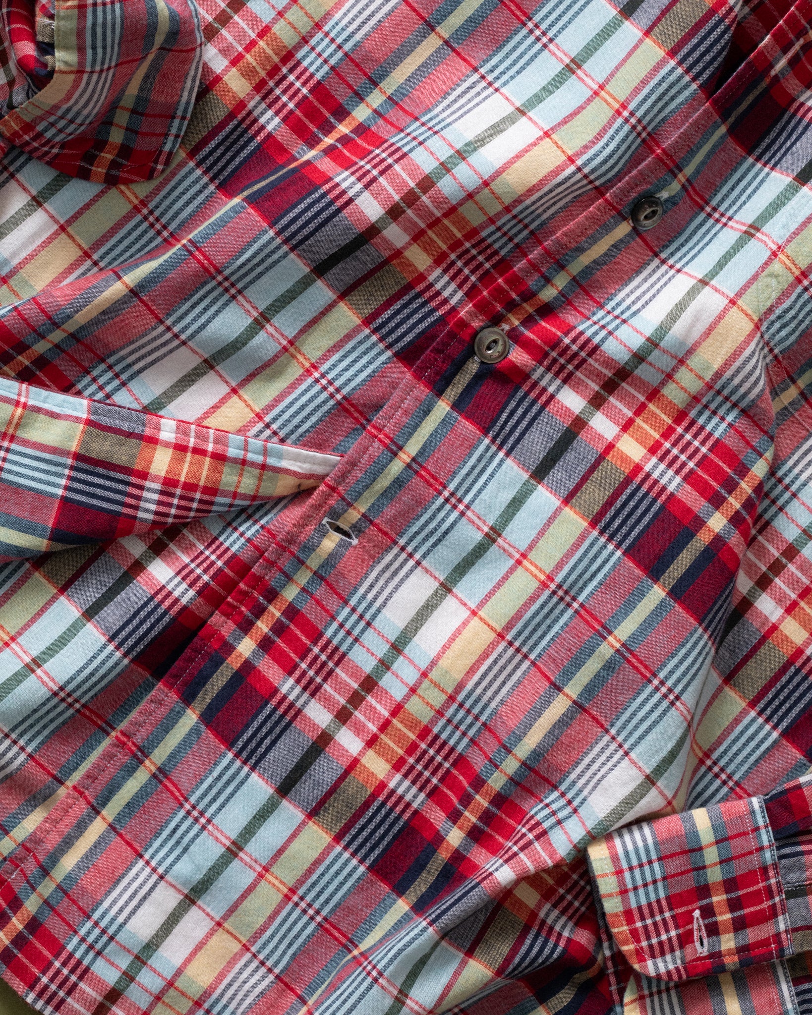 NU-00066-MD3 - Madras Throwdown Shirt - Image 5